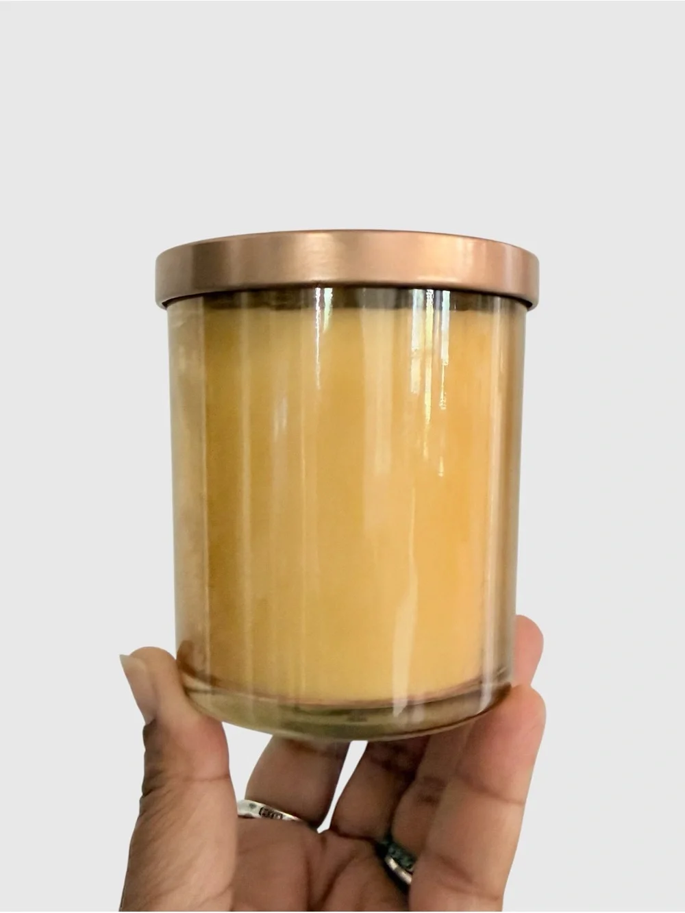 Leoben Company Pumpkin Spice Scented Candle - Gold